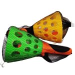 - 2X Catchball Play Set - Yellow & Green 13X25CM