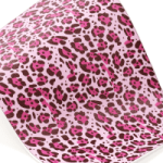 Faux Leather Leopard Print 5 A4