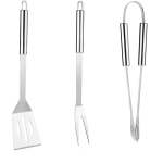 3 Piece Bbq Grill Tool Set