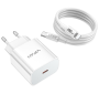 20W Pd Charger For IPHONE8 Till IPHONE14 With Usb-c To Lightning Cable