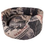 Complete Dog Bed Pollycotton MINI 45CM