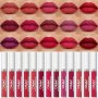 Long-lasting Matte Lip Gloss - Waterproof & Smudge-proof In Berry & Mixed Shades With Plant-based Squalane