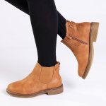 Aali Ankle Boot - Caramel - 8