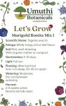 Umuthi Marigold Bonita Edible Flowers Growing Seeds