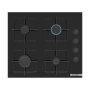 Bosch Series 4 Gas Hob 60 Cm Tempered Glass Black