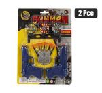 Gun Hand Suction Dart Police Set 2PC