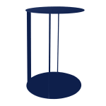 Lucy Side Table - Saphire Blue