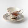 - Midnight Bloom Cup & Saucer In Gift Box