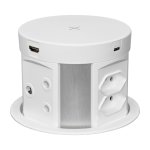 Linkqnet 120MM Eco Pop-up With Wireless Charging White