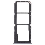 Sim Card Tray + Sim Card Tray + Micro Sd Card Tray For Oppo A74 5G CPH2197 CPH2263 Silver
