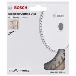 Bosch Disc Cutting Diamond Eco Turbo 115X22.25MM