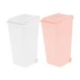 2PCS MINI Desk Organizer Multi Function Waste Container Pen Holder Compact