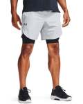 Men's Ua Stretch Woven Shorts - Halo GRAY-014 LG