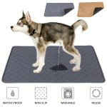 Washable Reusable Pet Pee Pad - Four-layer Waterproof Dog Training Pad With Absorbent Core - Ideal For Housebreaking Incontinenc