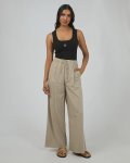 Essential Pant - Stone - Large Chocolate