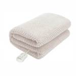 Pure Pleasure Full-fit Coral Fleece Electric Blanket Single