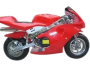 50CC 2 Stroke Air Cooled 3HP Pocketbike - Red Cag Model Ages 4-13 Years +