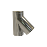 Tech 125 180 Mm T-piece 135 Degree S S Insulated