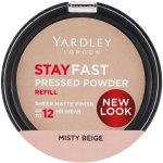 Yardley Stayfast Pressed Powder Refill Misty Beige