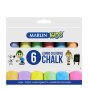 Marlin Kids Colour Chalk Jumbo 6'S Pack Of 12