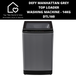 Defy Manhattan Grey Top Loader Washing Machine - 14KG DTL160