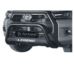 Hilux Legend 2016-2020 Honeycomb Nudge Bar Black –
