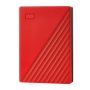 Western Digital Wd 4TB My Passport Portable External Hard Drive With Backup Software And Password Protection Red - WDBPKJ0040BRD-WESN