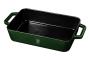 30CM Cast Iron With Turkish Enamel Coating Roaster Pan - Emerald Collection