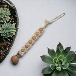 Woven Pacifier Clip