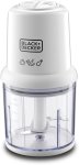Black & Decker 300W 500ML 2 Speed Vertical For Chopping Mincing & Pureeing Electric Vegetable & Fruit Plastic Stainless Steel Ch