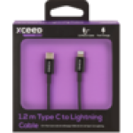 Black USB Type-c To Lightning Cable 1.2M