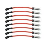 Hisport Spark Plug Ignition Wire Set Wires Sets Compatible With Chevy Avalanche Silverado Gmc LS1 4.8 5.3 6.0L 1999-2006 Replace