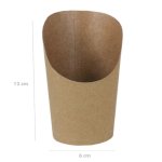 Kraft Chip Cup 350ML Pack Of 50