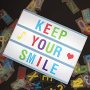 LED Message Light Up Box With Colour Cards