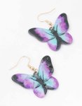 Goldair Gold Ombre Butterfly Drop Earrings