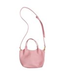 Genuine Leather MINI Shopper Bag - Sugar Pink Free