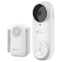 Wireless Video Doorbell Kit With Chime Battery-powered