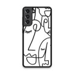 Custom Printed Tpu Cases - Samsung Galaxy S21 Fe 5G & 39 Line Face& 39 By