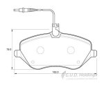 Kbc Brake Pads Front For Citroen Peugeot Renault