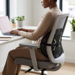Breathable Back Support Cushion For Car Seat