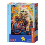 180 Pce Castorland Kitten Floral Ride