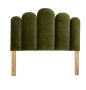 Boudior Ice-cream Headboard-emerald Green