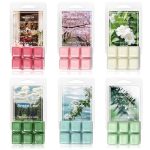 Maracco Summer & Spring Scented Wax Melts Soy Wax Cubes For Wax Warmer Flower And Leaf Scented Wax Melts 6 X2.5OZ