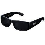 Locs 91263 New Edition Hardcore Gangster Sunglasses - Gloss Black - Includes 1-YEAR Certified Protection Plan
