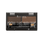 Rimmel Brow This Way Eyebrow Sculptingr Kit Assorted - 003 Dark Brown