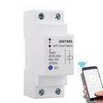 Sinotimer TM607 Intelligent Wifi Timer Mobile App Home Rail Remote Control Time Switch 80A 85-300V