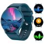 Smart Watch For Students - 1.28 HD Blue Strap Fitness & Activity Tracker