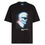 Digitized Karl T-Shirt -black