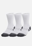 Under Armour Ua Performance Tech 3 Pack Crew Regular - White & Jet Gray