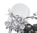 King-size Nostalgic H-d Detachables Windshield For Fl Softail Models – 20 In. Light Smoke